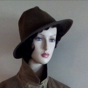Australian Outback Collection Waxed Cotton Cowboy/ Cowgirl Hat Size L